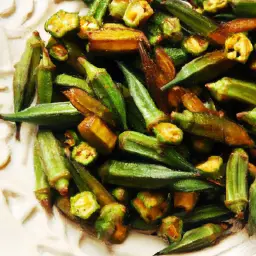 Teaser Image: Fried Okra